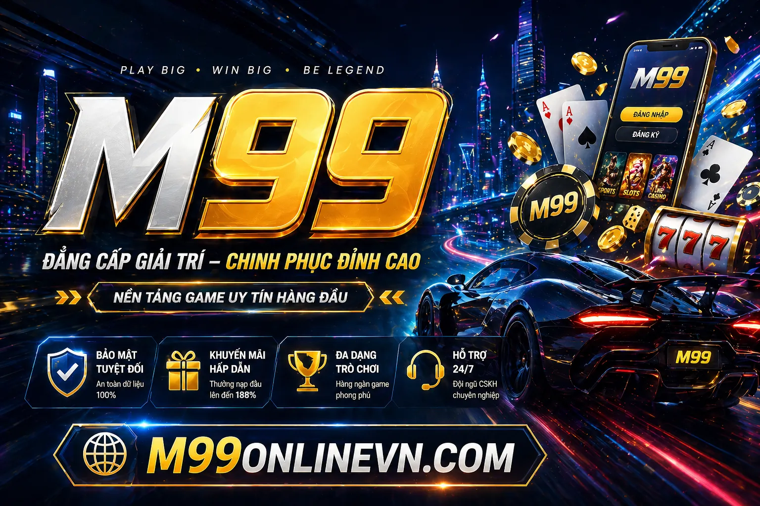 Biểu tượng nhiều trò chơi khác nhau, thể hiện sự đa dạng của 88BLC